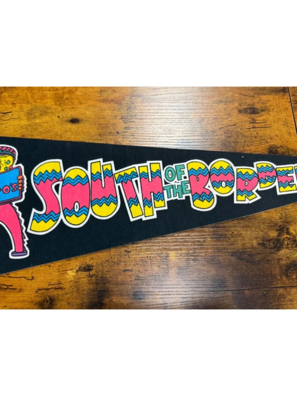 Vintage Pedro's South of the Border pennant